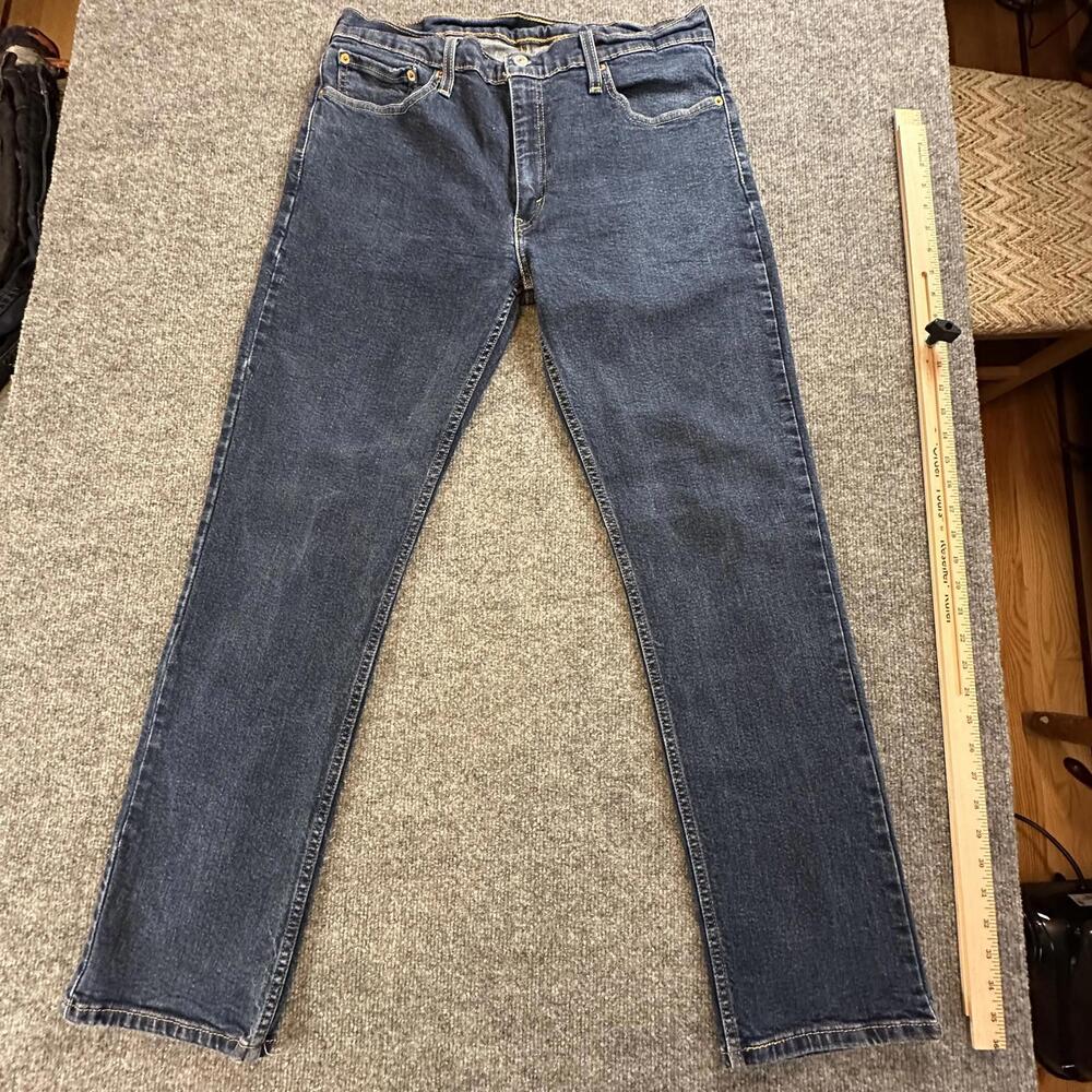 Levi's 514 Straight Fit Jeans - W36 L32 - Classic Dark‎ Wash